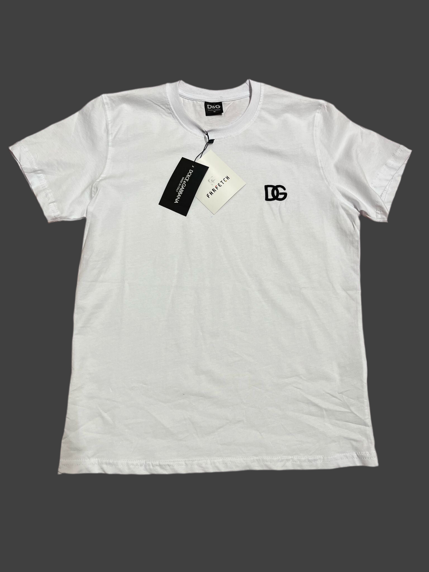 Tricou Farfetch DG Alb