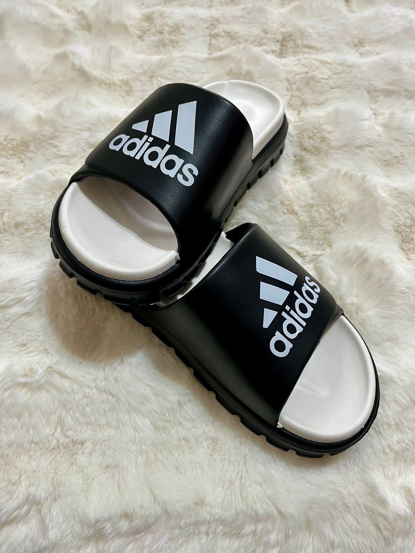Papuci Dama Ad Negru/Talpa alba