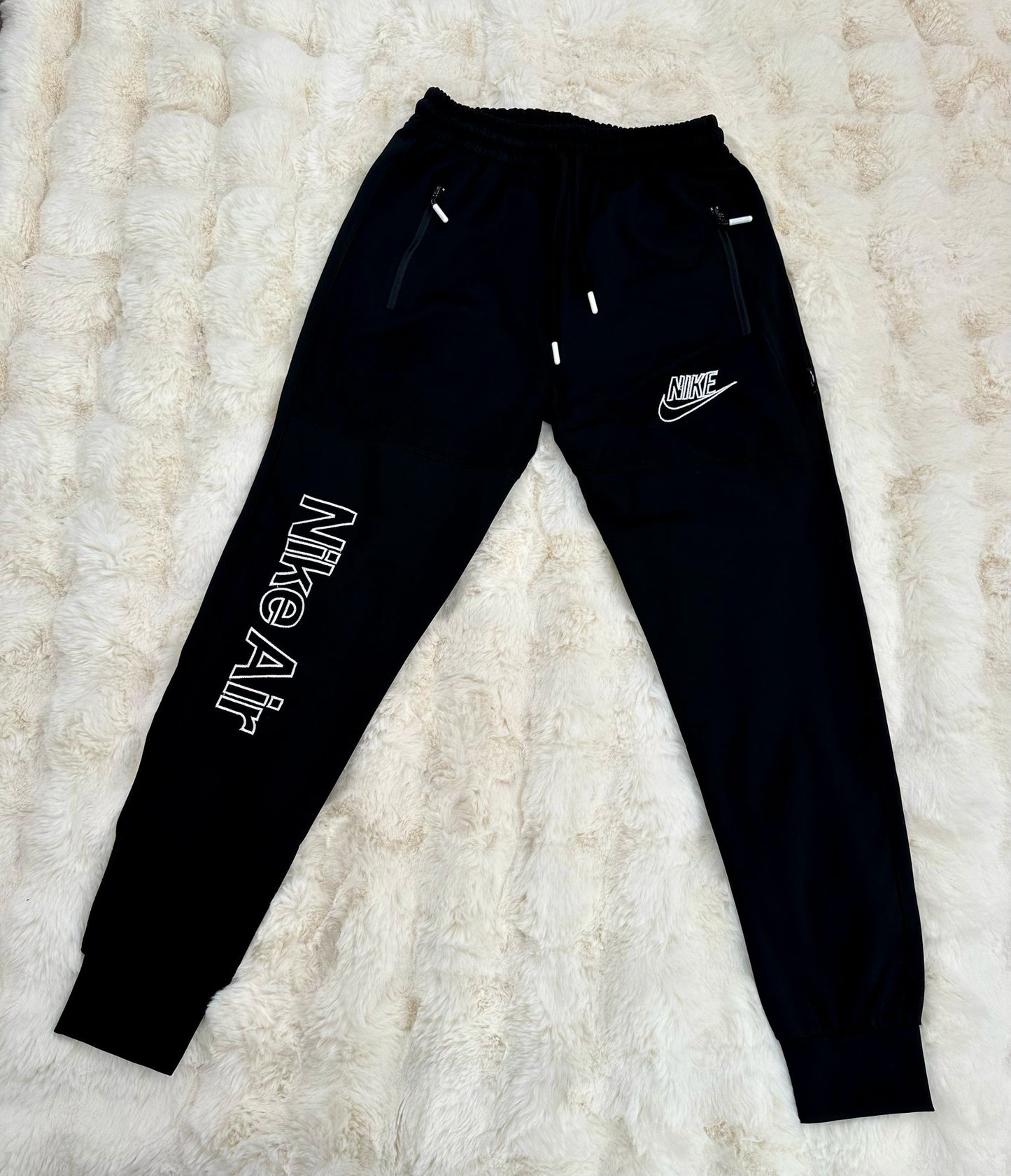 Pantalon Barbat NK Negru/Alb