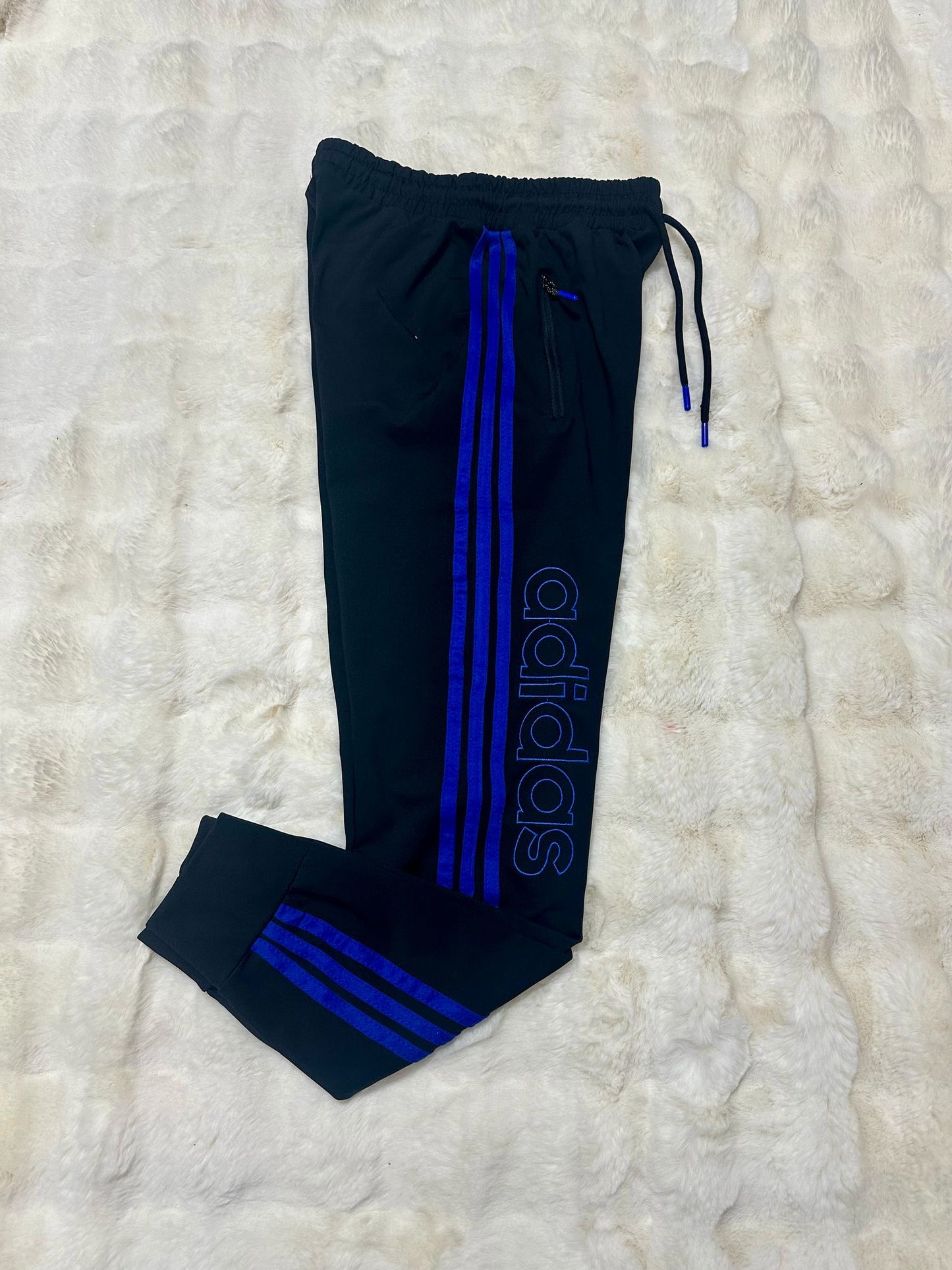 Pantalon Barbat AD Negru/Albastru