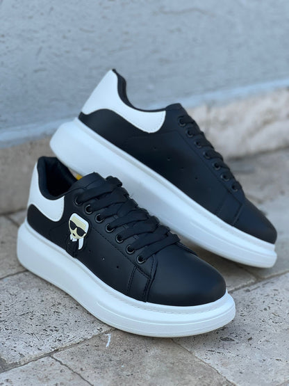 Carl Negru/Talpa Alba (Cadou Tricou+Sosete)