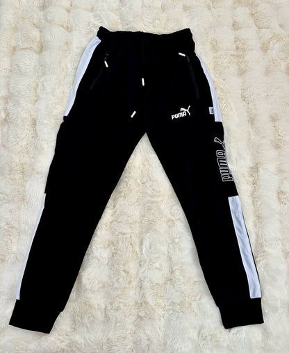 Pantalon Barbat PMA Negru/Alb