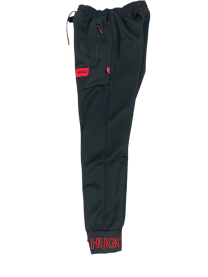 Pantalon Barbat Hgo Negru/rosu