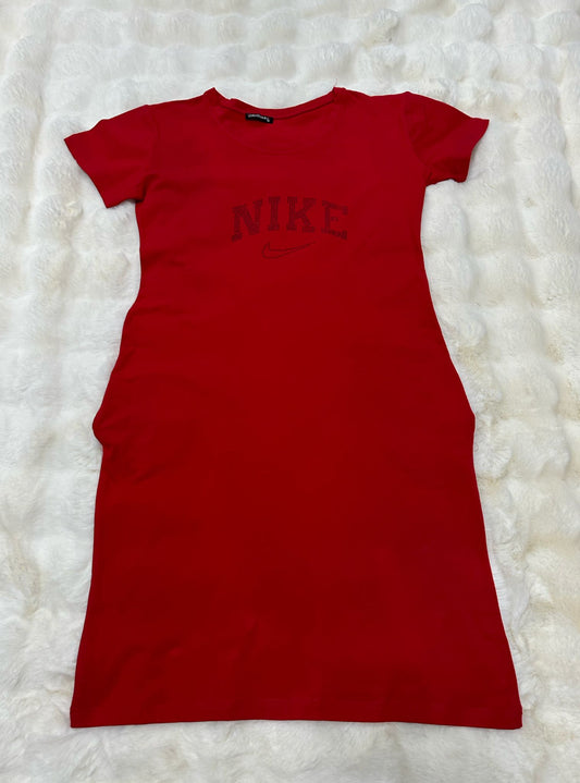 Rochita Sport Dama cu Buzunare Rosu Nk